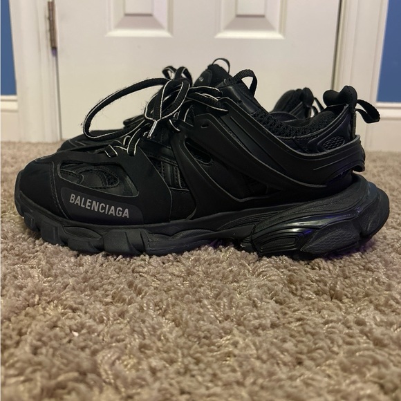 Balenciaga Tracks | Size 8 | Black - Picture 1 of 5